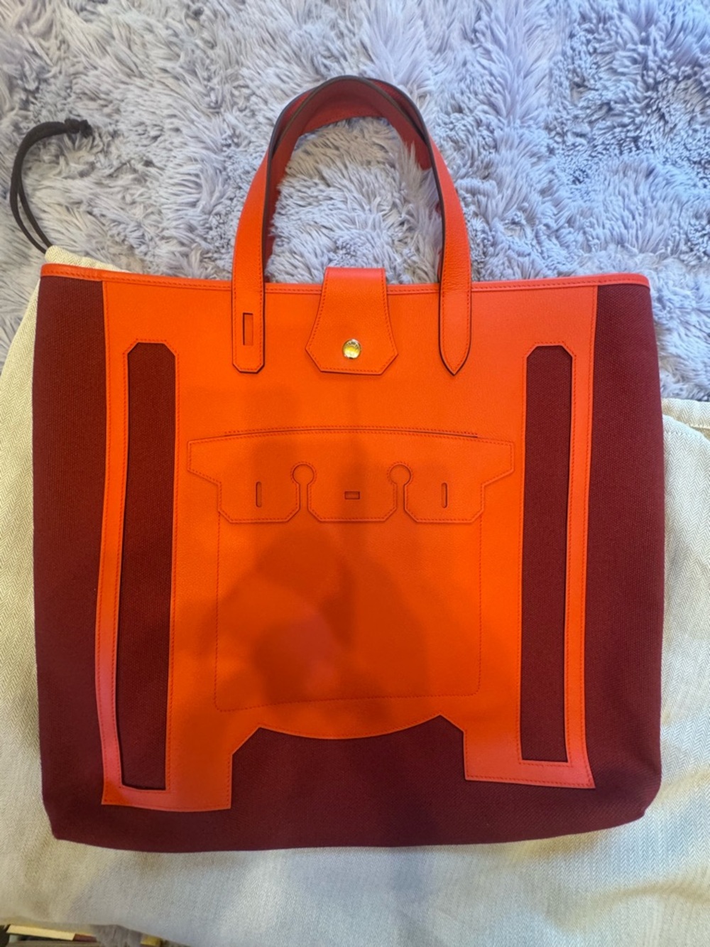 2026 “Mr.Birkin” Hermes Petit Sac découpe Monsieur B, large - Picture 2 of 10